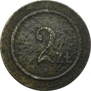 Token with a face value of 2 zloty