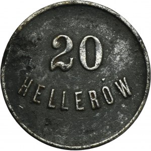 Lviv, Imperial-Royal State Railway, 20 Heller - RARE
