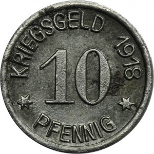 Oels, Kaufmännischer Verein, 10 Pfennig 1918