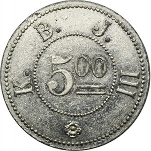 Bielschowitz, Königliche Berginspektion III, 5 Mark