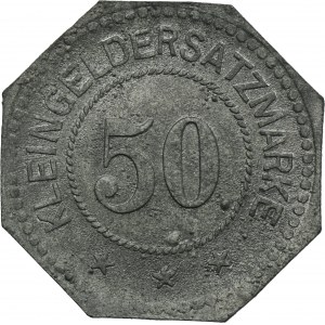 Tannhausen, Julian Websky Flax Spinning Mill, 50 Pfennig 1917