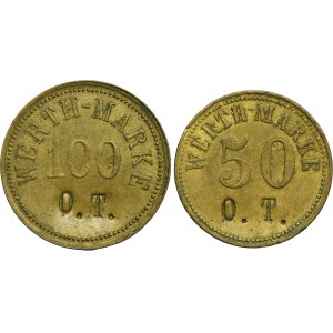 Set, Werth-Marke 50-100 (2 pcs.)