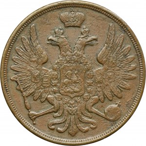 3 Kopeck Warsaw 1856 BM - RARE