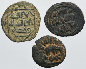 Lot, Umajjads, AE (3 pcs.)
