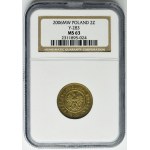 PRÓBA MOSIĄDZ, 2 złote 2006 - NGC MS63 - RZADKIE