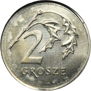 PRÓBA MIEDZIONIKIEL, 2 grosze 2006 - GCN MS64 - RZADKIE