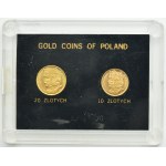 Zestaw, 10 i 20 złotych 1925 Chrobry (2 szt.)