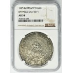 Germany, Electorate of Bavaria, Maximilian I, Thaler Munich 1625 - NGC AU58