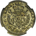 Germany, Bischopric of Bamberg, Lothar Franz von Schönborn, 4 Kreuzer 1700 GFN - NGC MS63 - ex. Dr. Max Blaschegg