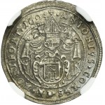 Germany, County of Montfort, Anthony III, 4 Kreuzer 1694 - NGC AU58