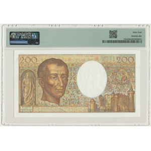 France, 200 Francs 1989 - PMG 64