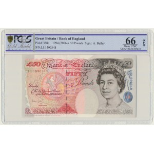 Great Britain, 50 Pounds 1994 - PCGS 66 OPQ
