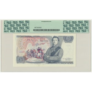 Wielka Brytania, 5 funtów (1973-1980) - PCGS 64 PPQ