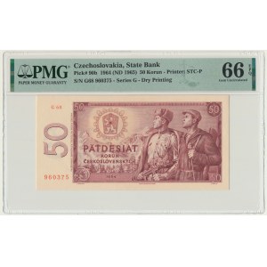 Czechosłowacja, 50 koron 1964 - PMG 66 EPQ
