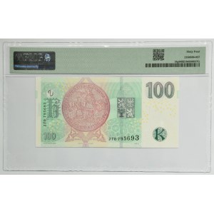 Czech Republic, 100 Korun 2018 - PMG 64