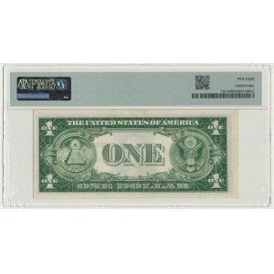 USA, Silver Certificate, 1 Dollar 1935 - B - Julian & Vinson - PMG 58