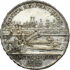 Germany, City of Regensburg, 1/4 Thaler 1754 ICB