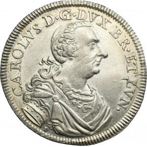 Germany, Principality of Brauschweig-Wolfenbüttel, Karl I, 2/3 Thaler Braunschweig 1754 IDB