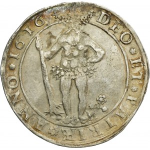 Germany, Duchy of Brauschweig-Wolfenbüttel, Friedrich Ulrich, Thaler Clausthal or Goslar 1616
