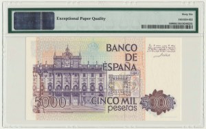 Spain, 5.000 Pesetas 1979 - PMG 66 EPQ