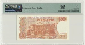 Belgium, 50 Francs 1966 - PMG 66 EPQ