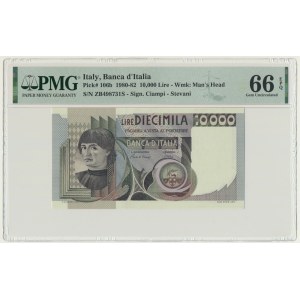 Italy, 10.000 Lire 1980 - PMG 66 EPQ
