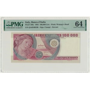 Italy, 100.000 Lire 1982 - PMG 64