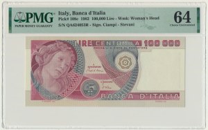 Italy, 100.000 Lire 1982 - PMG 64