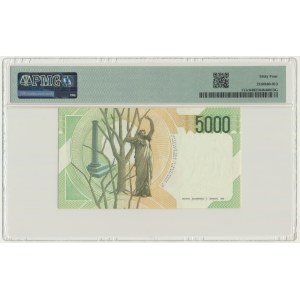 Italy, 5.000 Lire 1985 - PMG 64