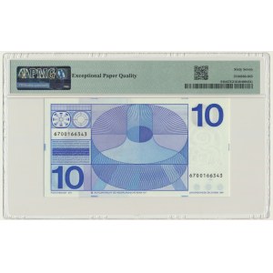Netherlands, 10 Gulden 1968 - PMG 67 EPQ