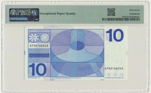 Netherlands, 10 Gulden 1968 - PMG 67 EPQ