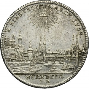 Germany, City of Nuremberg, Thaler 1768
