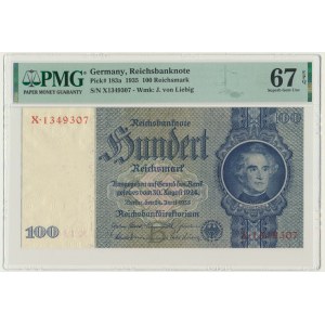 Germany, 100 Reichsmark 1935 - PMG 67 EPQ