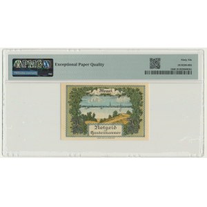 Memel (Klaipeda), 1/2 Mark 1922 - PMG 66 EPQ