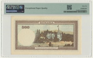 Romania, 500 Lei 1942 - PMG 66 EPQ