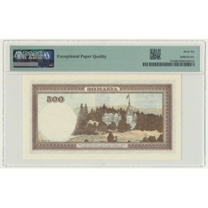 Romania, 500 Lei 1941 - PMG 66 EPQ