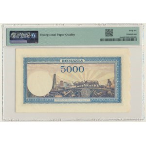 Romania, 5.000 Lei 1944 - PMG 66 EPQ