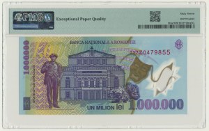 Roumanie, 1 million de lei 2003 - PMG 67 EPQ