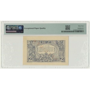 Rumunia, 2 lei 1920 - SPECIMEN - PMG 64 EPQ