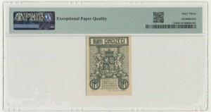 Romania, 50 Bani 1917 - PMG 63 EPQ