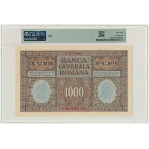 Rumunia, 1.000 lei (1917) - PMG 64