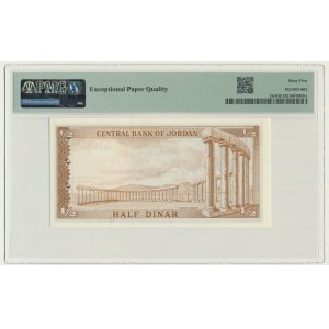Jordania, 1/2 dinara 1959 - PMG 65 EPQ