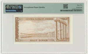 Jordan, 1/2 Dinar 1959 - PMG 65 EPQ