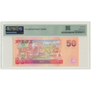 Fiji, 50 Dollars (2007) - PMG 66 EPQ