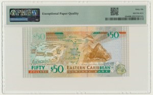 East Caribbean, 50 Dollars (2003) - PMG 66 EPQ
