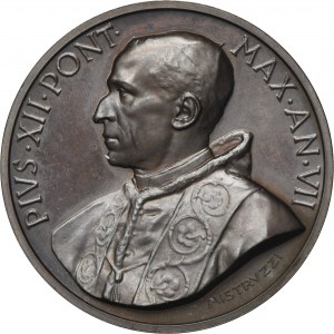 Papal States, Vatican, Pius XII, Medal 1945
