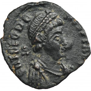 Roman Imperial, Theodosius I, Follis