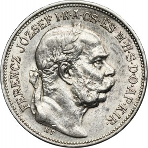 Węgry, Franz Joseph I, 2 Corona Kremnitz 1913 KB