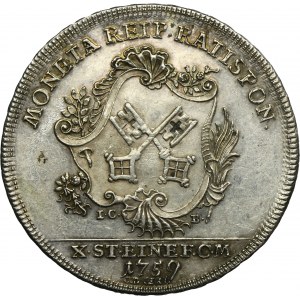 Germany, City of Regensburg, Thaler 1759 ICB
