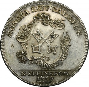 Germany, City of Regensburg, Thaler 1759 ICB